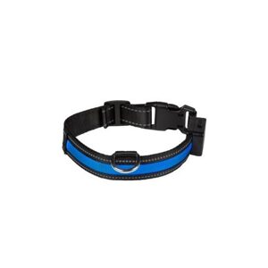 Újratölthető világító nyakörv Eyenimal - kék - M