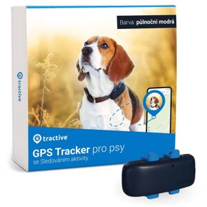 Tractive GPS DOG 4 – GPS nyomkövető és aktivitásmérő kutyáknak - kék