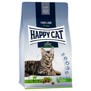 2x1,3kg Happy Cat Culinary Adult bárány száraz macskatáp