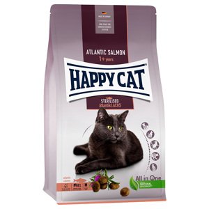 2x10kg Happy Cat Sterilised Adult lazac száraz macskatáp