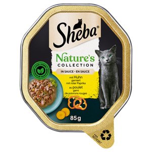 22x85g Sheba Nature´s Collection csirke szószban nedves macskatáp