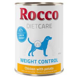 12x400g Rocco Diet Care Weight Control csirke & burgonya nedves kutyatáp