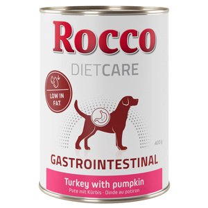 12x400g Rocco Diet Care Gastro Intestinal pulyka & tök nedves kutyatáp