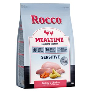 1kg  Rocco Mealtime Sensitive - pulyka & csirke száraz kutyatáp