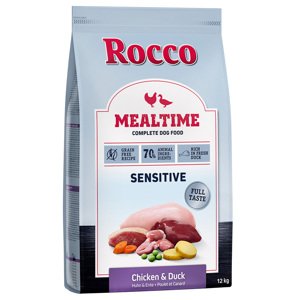 12kg Rocco Mealtime Sensitive csirke & kacsa száraz kutyatáp 10% árengedménnyel