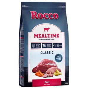 12kg Rocco Mealtime Marha száraz kutyatáp 10% árengedménnyel