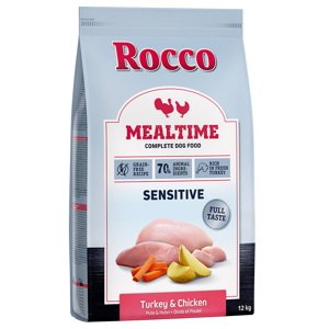 12kg Rocco Mealtime pulyka & csirke száraz kutyatáp 10% árengedménnyel