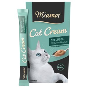 6x15g Miamor Cat Cream szárnyaskrém macskasnack