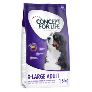 1,5kg Concept for Life X-Large Adult száraz kutyatáp 15% árengedménnyel