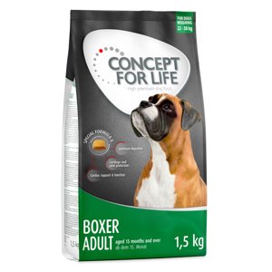 1,5kg Concept for Life Adult boxer száraz kutyatáp 15% árengedménnyel