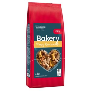 2x1kg mera Bakery Snacks Puppy Csontok Mix kutyasnack