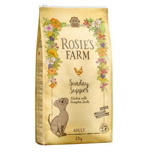 12kg Rosie's Farm Csirke, édesburgonya & tökmag száraz kutyatáp 10% árengedménnyel