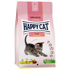2x4kg Happy Cat Young Kitten szárnyas száraz macskatáp