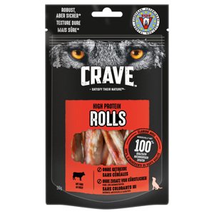 50g Crave High Protein Rolls marha kutyasnack