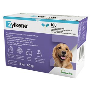 2x100db Zylkene kapszula (> 30 kg) 450 mg étrend-kiegészítő kutyáknak