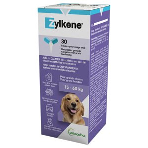 2x30db Zylkene kapszula (> 30 kg) 450 mg étrend-kiegészítő kutyáknak