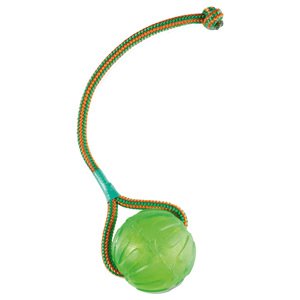 Starmark Swing n' Fling Chew Ball kutyajáték - M méret: kb. Ø 7 cm