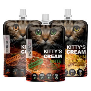 3x90g Porta 21 Kitty‘s Cream Farm Mixpack macskasnack