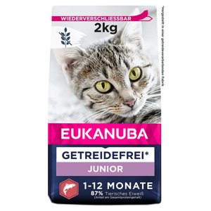 2kg  Eukanuba Kitten Grain Free lazac száraz macskatáp