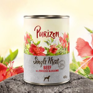 400g Purizon Single Meat Marha & hibiszkuszvirág száraz kutyatáp
