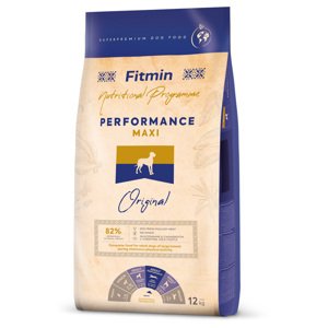 12kg Fitmin Program Maxi Performance száraz kutyatáp