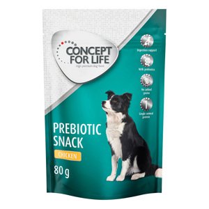 3x80g Concept for Life Prebiotic Snack csirke kutyasnack