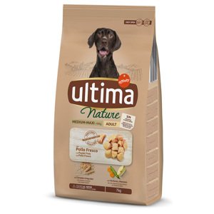 2x7kg Ultima Medium/Maxi csirke száraz kutyatáp 20% árengedménnyel