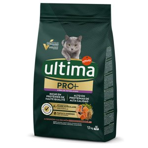 2x1,1kg Ultima Cat PRO+ Sterilized lazac száraz macskatáp