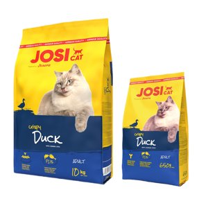 10kg Josera JosiCat száraz macskatáp+650g Josera JosiCat kacsa száraz macskatáp ingyen