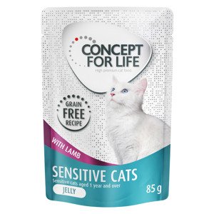 12x85g Concept for Life Senstive Cats bárány - aszpikban nedves macskatáp 20% árengedménnyel