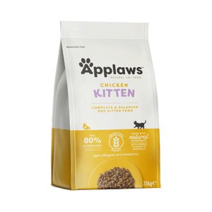 2x7,5kg Applaws Kitten száraz macskatáp