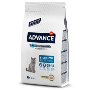 1,5kg Advance Cat Sterilized pulyka száraz macskatáp