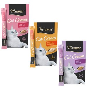 Miamor Cat Snack krémek vegyes próbacsomag 18 x 15 g - Próbacsomag II