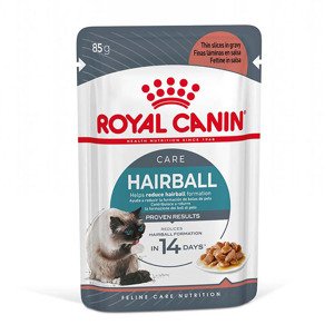 24x85g Royal Canin Hairball Care szószban nedves macskatáp