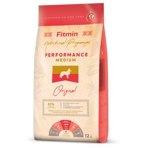 12kg Fitmin Program Medium Performance száraz kutyatáp