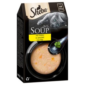 80x40g Sheba Classic Soup csirke nedves macskatáp