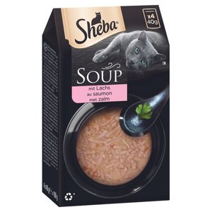 40x40g Sheba Classic Soup lazac tasakos nedves macskatáp