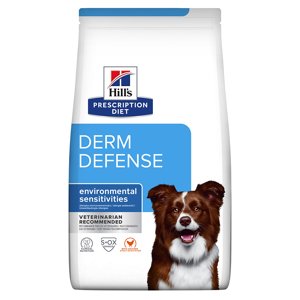 1,5kg Hill's Prescription Diet Derm Defense csirkés szárazeledel Hill's Prescription Diet Derm Defense csirkés száraz kutyatáp