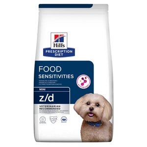 1kg Hill's Prescription Diet z/d Food Sensitivities Mini száraz kutyatáp