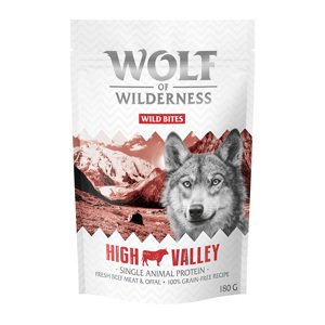180g Wolf of Wilderness Wild Bites kutyasnack - High Valley - marha