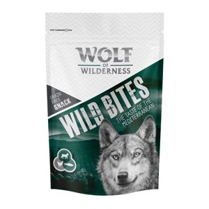 3x180g Wolf of Wilderness kutyasnack-Wolfshappen Wild Bites - Taste of Mediterranean