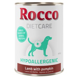 12x400g Rocco Diet Care Hypoallergen bárány nedves kutyatáp
