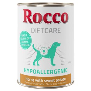 6x400g Rocco Diet Care Hypoallergen ló nedves kutyatáp