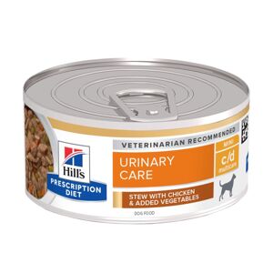 24x156g Hill's Prescription Diet c/d Multicare Urinary Care csirke nedves kutyatáp
