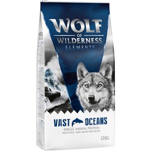 12kg Wolf of Wilderness "Vast Oceans" - hal száraz kutyatáp