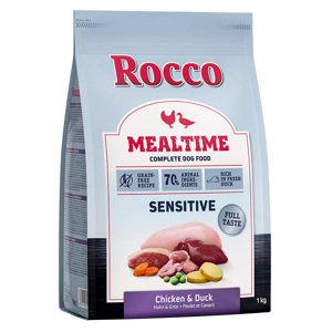 5x1kg Rocco Mealtime Sensitive - csirke & kacsa száraz kutyatáp