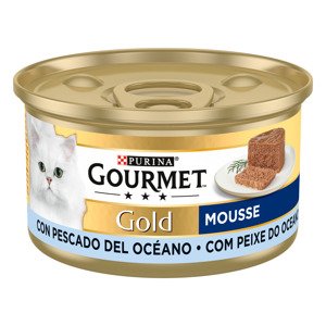 48x85g Gourmet Gold Paté nedves macskatáp-Óceáni hal