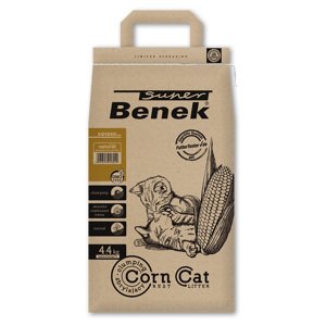 7 l (kb. 4,4 kg) Benek Super Corn Cat Golden macskaalom