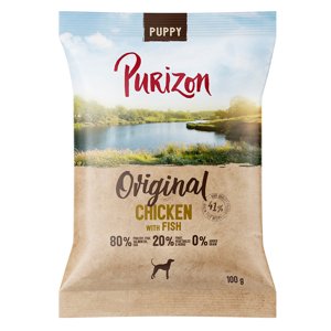 100g Purizon Puppy csirke & hal száraz kutyatáp új receptúrával