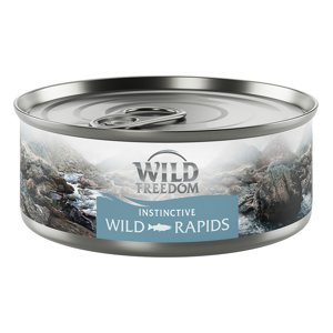 6x70g Wild Freedom Adult Wild Rapids - lazac nedves macskatáp